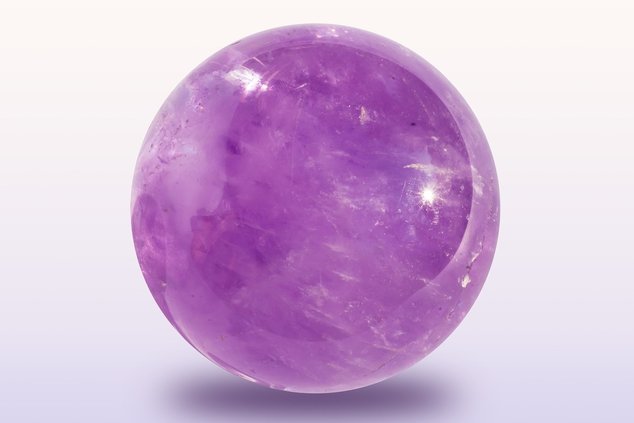amethyst crystal ball 